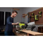 RYOBI 15 Amp 10 in. Sliding Compound Miter Saw with Universal Quickstand Kit thumbnail 9