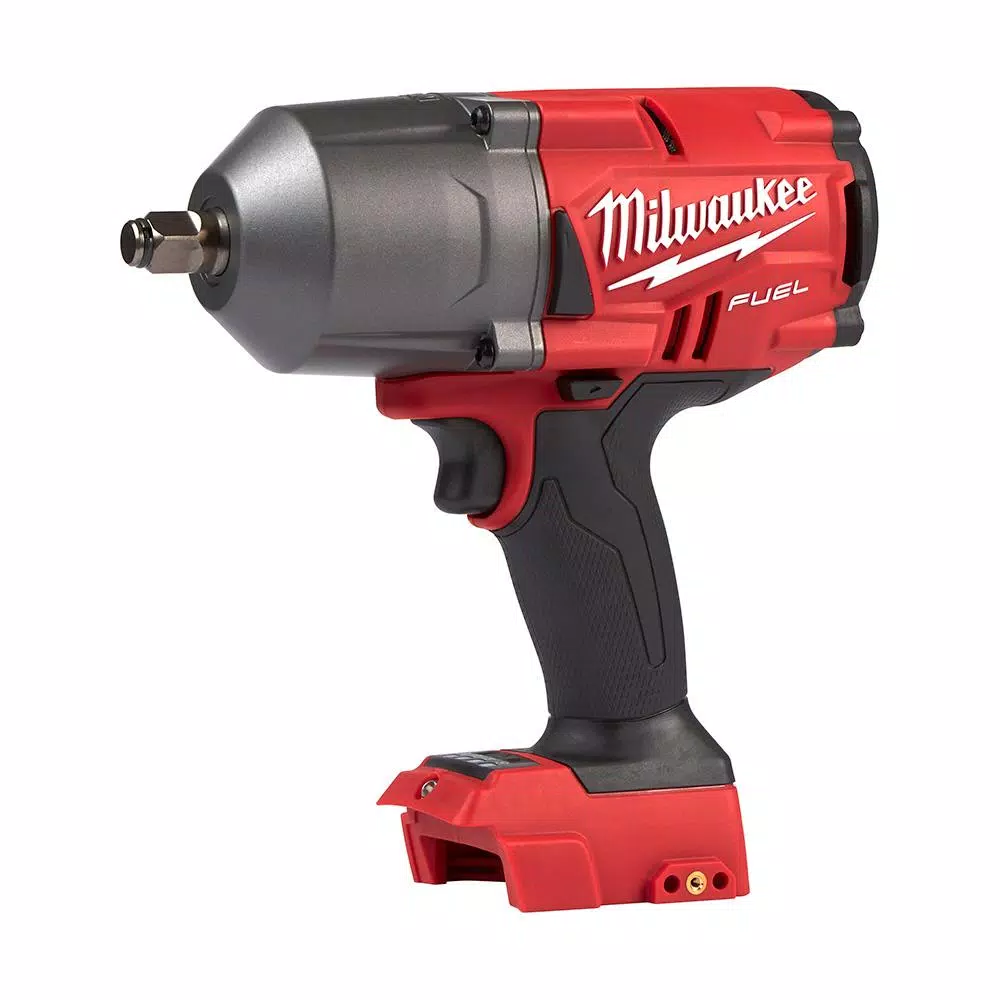 Milwaukee M18 FUEL 1/2 in. High Torque Impact Wrench & 2-Speed Grease Gun Combo Kit with Two 6.0 Ah Batteries