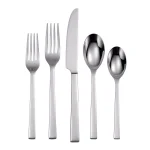 Oneida Chef's Table Satin 18/0 Stainless Steel European Dinner Forks, 12-Piece Set thumbnail 1