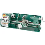 Grizzly Industrial 7 in. x 14 in. Variable-Speed Benchtop Lathe with Digital RPM Display thumbnail 1