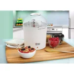 Euro Cuisine 2 Qt. Yogurt and Greek Yogurt Maker with Glass Jar and Cheese Making Kit thumbnail 4