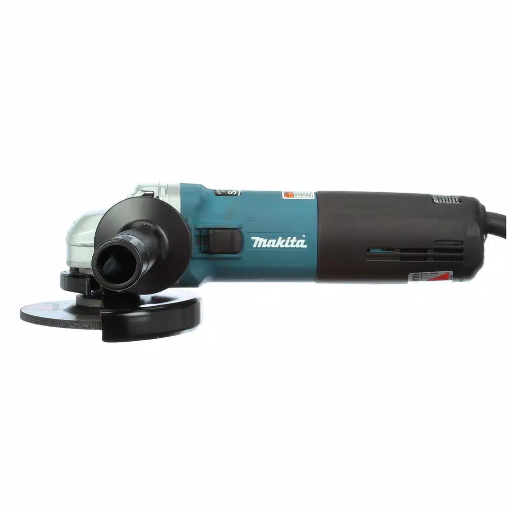 Makita 5 in. 12 Amp SJS High-Power Angle Grinder with Variable Speed