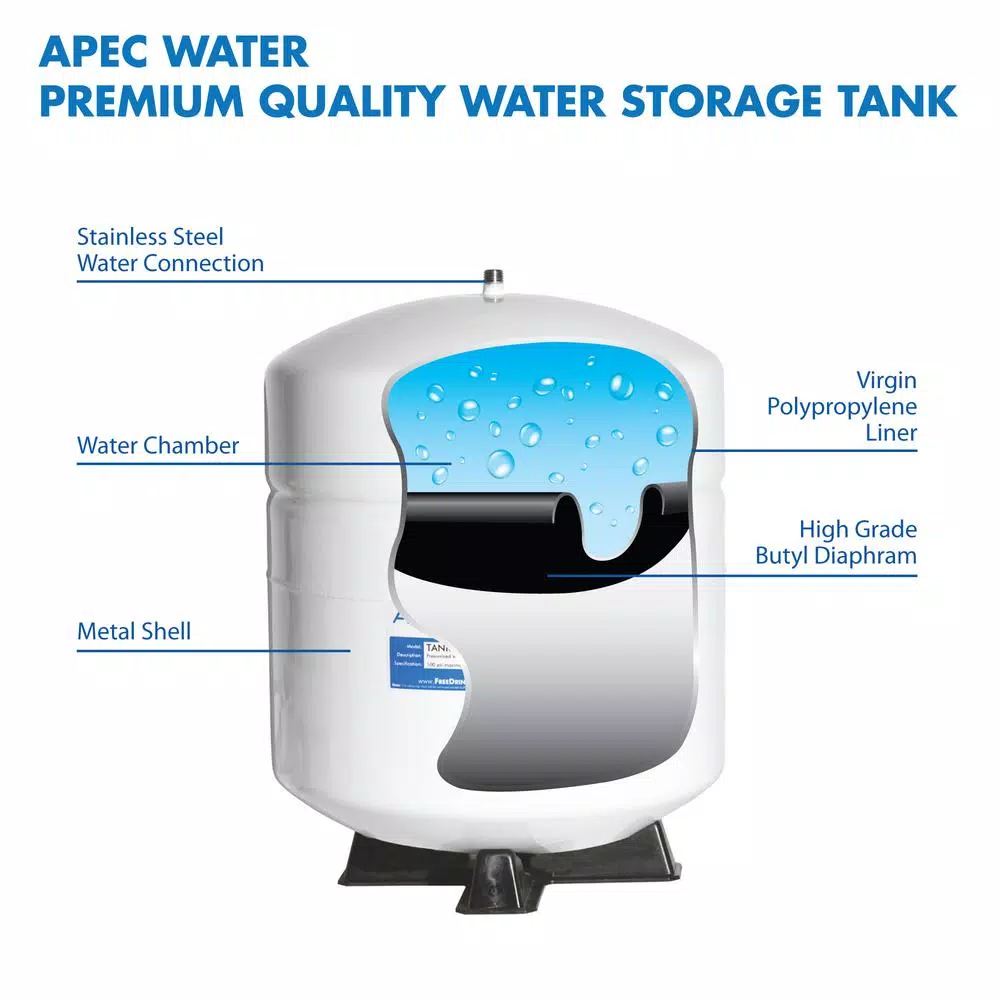 APEC Water Systems APEC 4 Gallon Pre-Pressurized Reverse Osmosis Water Storage Tank