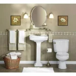 Moen Sage Freestanding Toilet Paper Holder, Spot Resist Brushed Nickel thumbnail 4