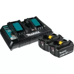 Makita 18V X2 LXT 36V Cordless Blower and 14 in. Chainsaw Combo Kit with (2) 5.0 Ah Batteries and Charger thumbnail 12