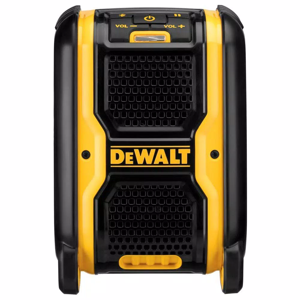 DEWALT DCR006 Jobsite Bluetooth Speaker, 12V/20V Max & AC Powered
