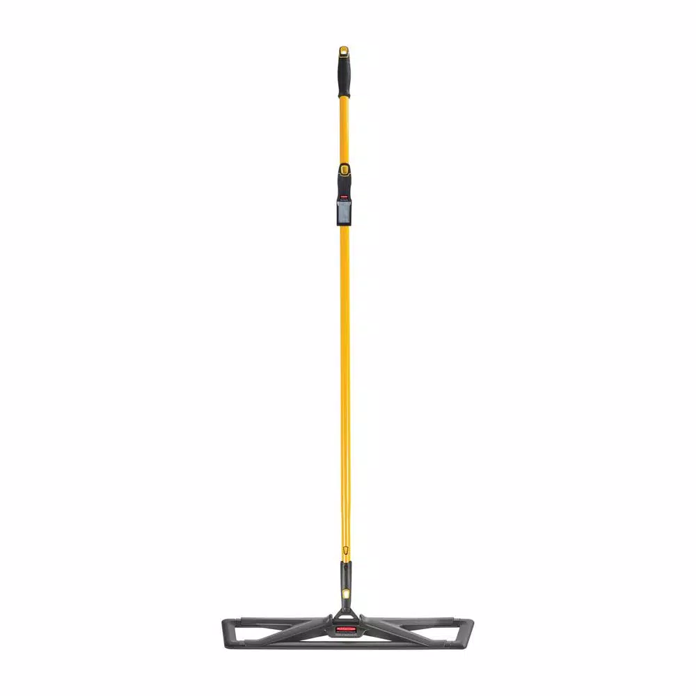 Rubbermaid Commercial Products 36 in. Handle and Scraper Maximizer Dust Mop Frame, Yellow/Black