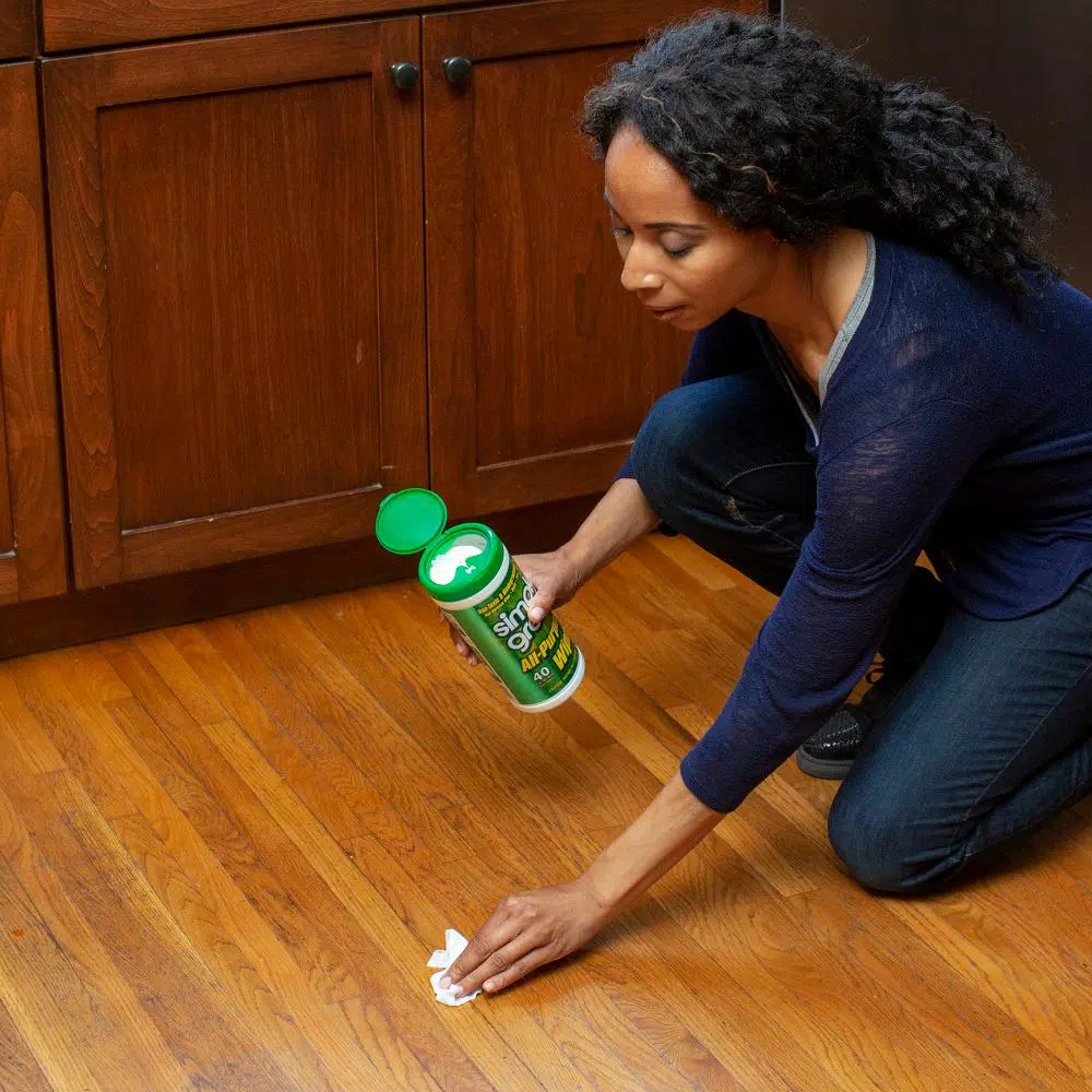 Simple Green All-Purpose Cleaning Wipes, Biodegradable, 40-Count