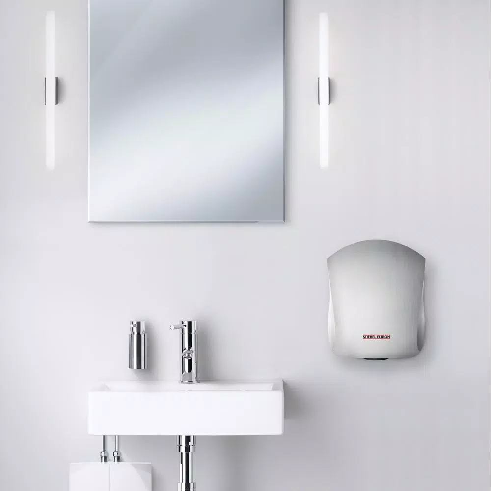 Stiebel Eltron Ultronic 1S High Speed Automatic Electric Hand Dryer, Stainless Steel, 120V