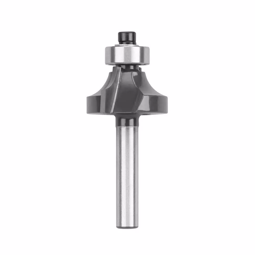 RYOBI 4-Piece Roundover Router Bit Set with 1/4 in. Shank