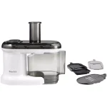 Starfrit Electric Mandoline Slicer, 7-in-1 Vegetable and Fruit Slicer, White thumbnail 1