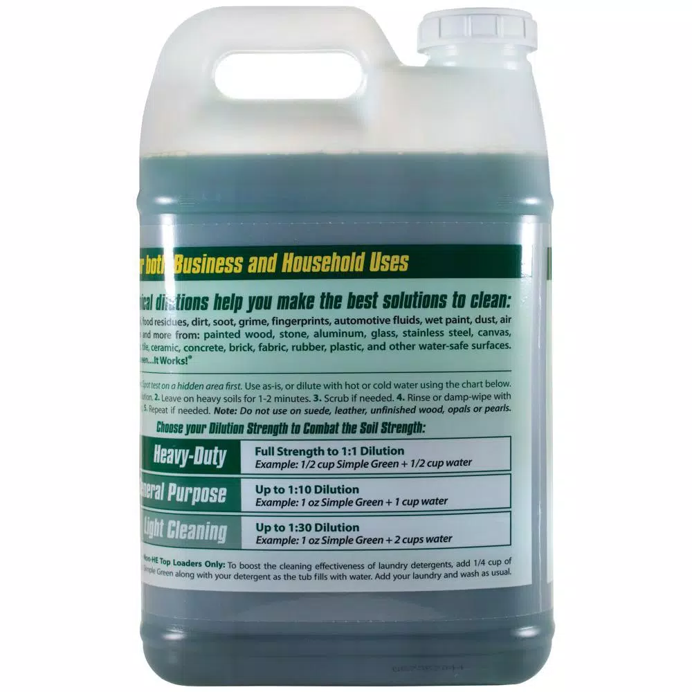 Simple Green All-Purpose Cleaner and Degreaser, 2.5 Gallon Concentrated Formula