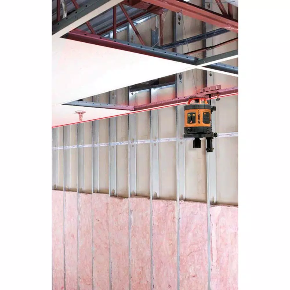 Johnson Self-Leveling 360° Rotary Laser Level System with Detector and Tripod
