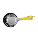 Fox Run 4-Piece Stainless Steel Measuring Cup Set with Color-Coated Handles thumbnail 9