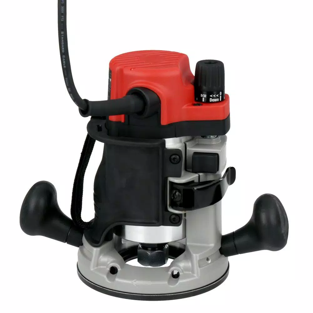 Milwaukee 1-3/4 Max HP BodyGrip Router, 11 Amp, 24,000 RPM