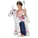 Unbranded Girls Ride-A-Unicorn Kids Halloween Costume - Fairytale & Storybook Theme thumbnail 1