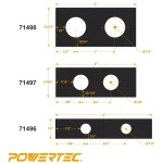 POWERTEC Ultimate Doweling Jig Kit with Cobalt Drill Bits and Hardshell Case thumbnail 6
