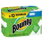 Bounty Select-A-Size White Paper Towels, 6 Double Rolls thumbnail 2