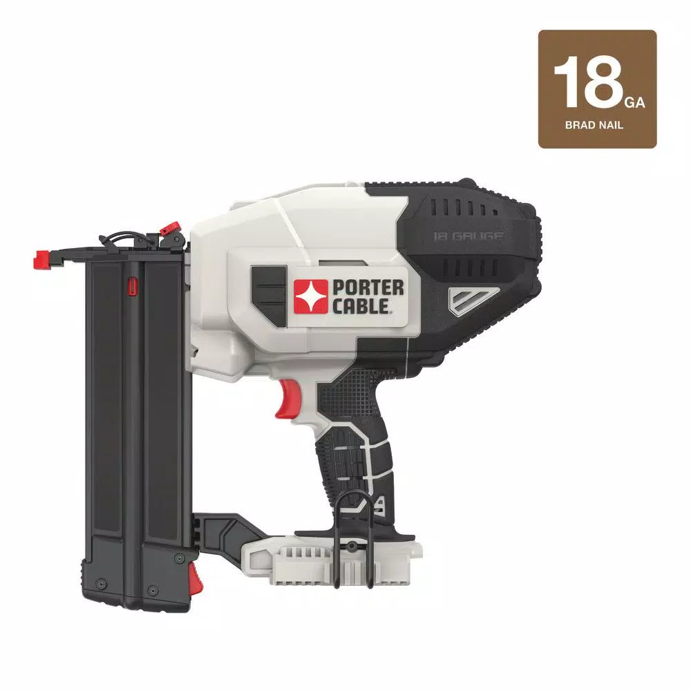 Porter-Cable 20V MAX 18-Gauge Cordless Brad Nailer, Brushless (Tool-Only)
