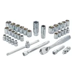 DEWALT 3/8 in. Drive 34-Piece Combination Socket Set with Ratchet, Metric & SAE thumbnail 3