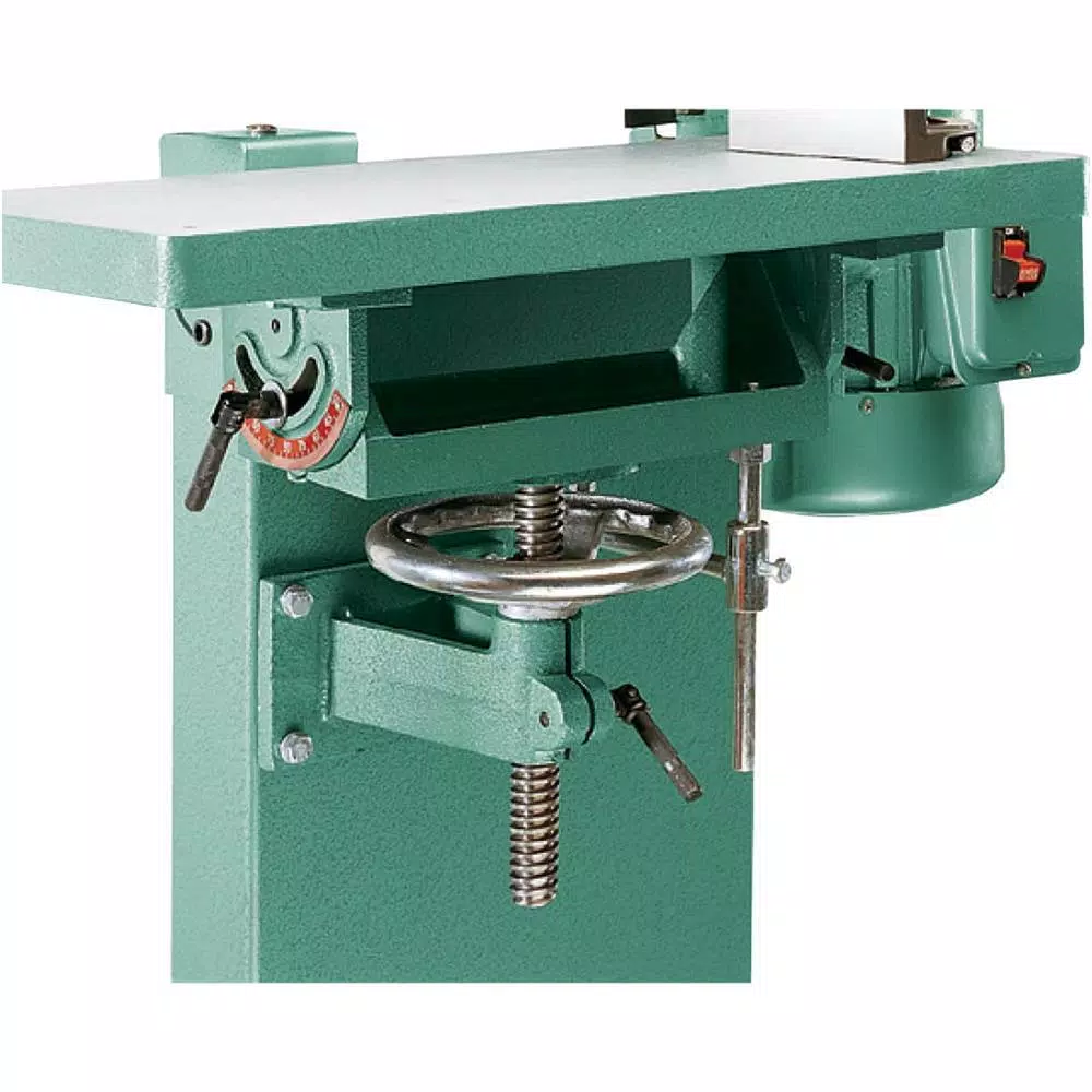 Grizzly Industrial 6 in. x 80 in. Floor Model Edge Sander with Contoured Support Table