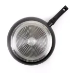 Oster Cuisine Bissett 12 in. Aluminum Nonstick Frying Pan, Black thumbnail 3