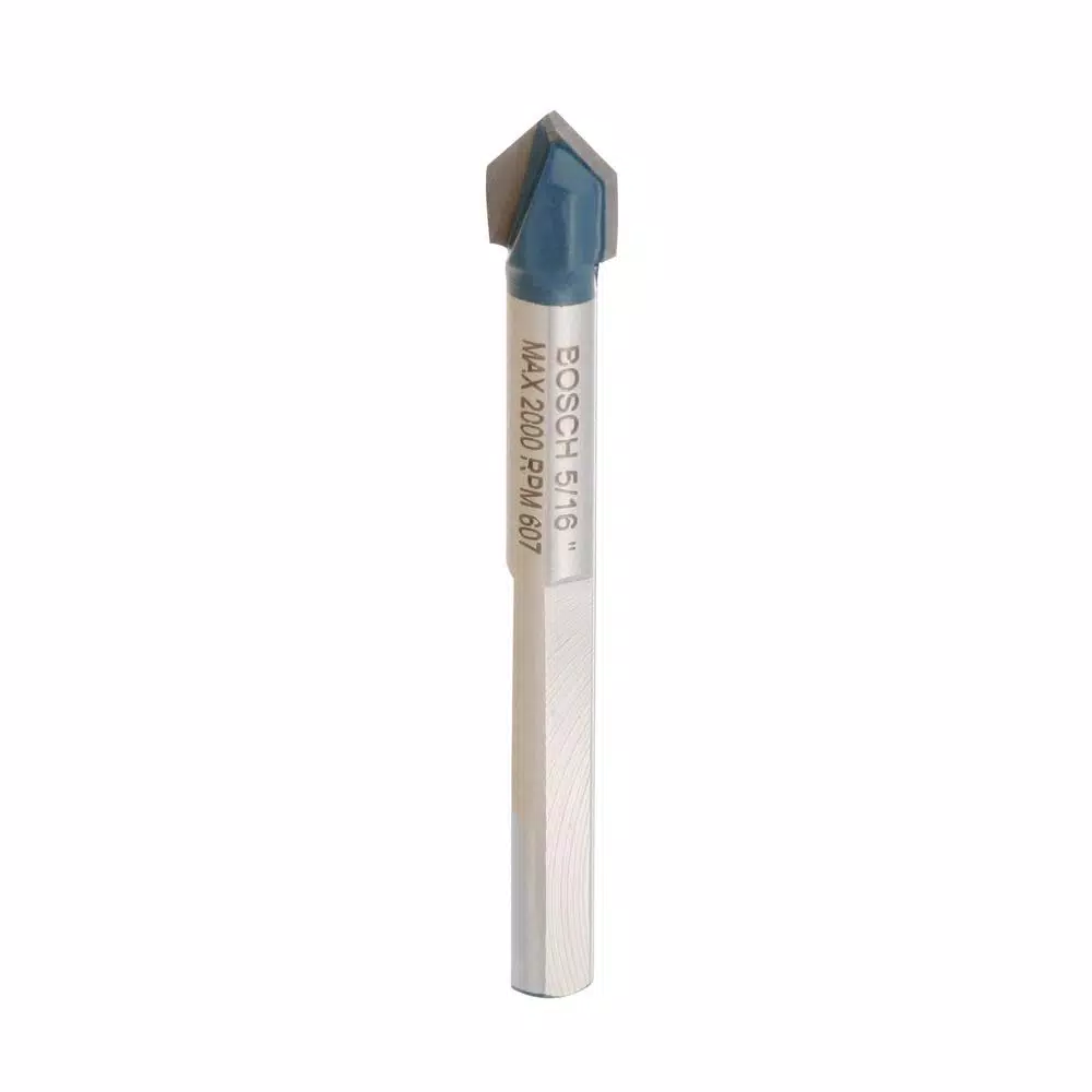 Bosch GT2000 Glass and Tile Carbide Tipped Drill Bit Set, 4-Piece