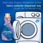 Downy Infusions Lavender Serenity Liquid Fabric Softener, 41 oz (48 Loads) thumbnail 3