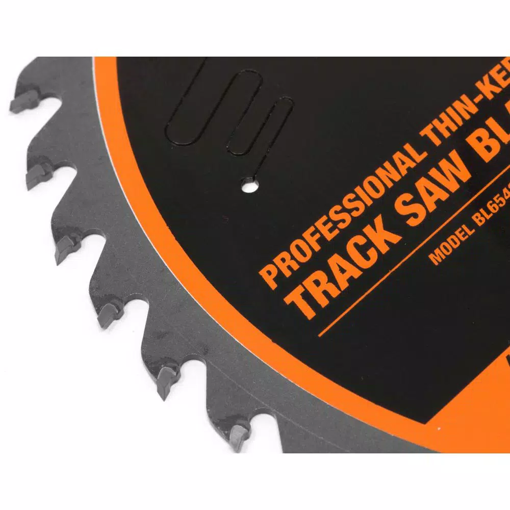 WEN 6.5 in. 42-Tooth Carbide-Tipped ATAFR Thin-Kerf Professional Track Saw Blade
