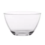 Libbey Urban Story 3-Piece Clear Glass Serving Bowl Set, Multi-Size Round Bowls thumbnail 4
