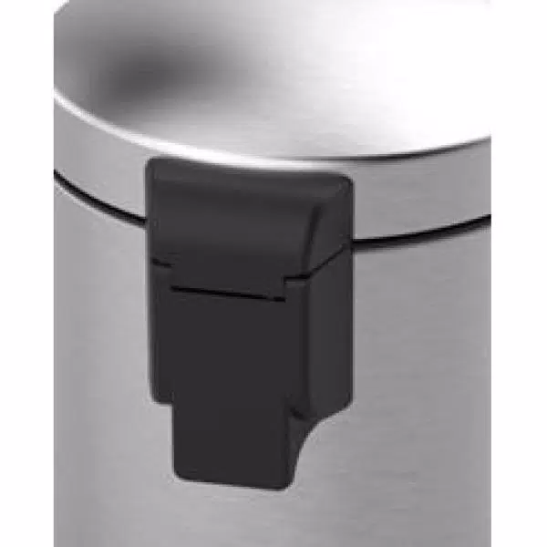 Innovaze Stainless Steel Round Step-on Trash Can Set, 8 Gal/30L and 1.3 Gal/5L, Fingerprint Resistant