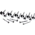 Fisch Black Shark Forstner Bit Set, 16-Piece High Speed Steel Imperial & Metric thumbnail 1