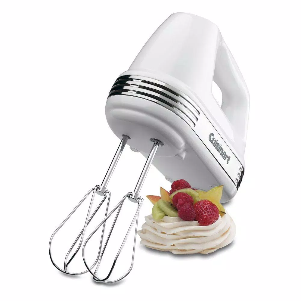Cuisinart Power Advantage 7-Speed Hand Mixer, 220W, White