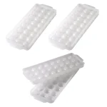 Hutzler 1 in. Natural Ice Ball Mold Ice Tray (3-Pack) - 72 Ice Spheres Total thumbnail 1