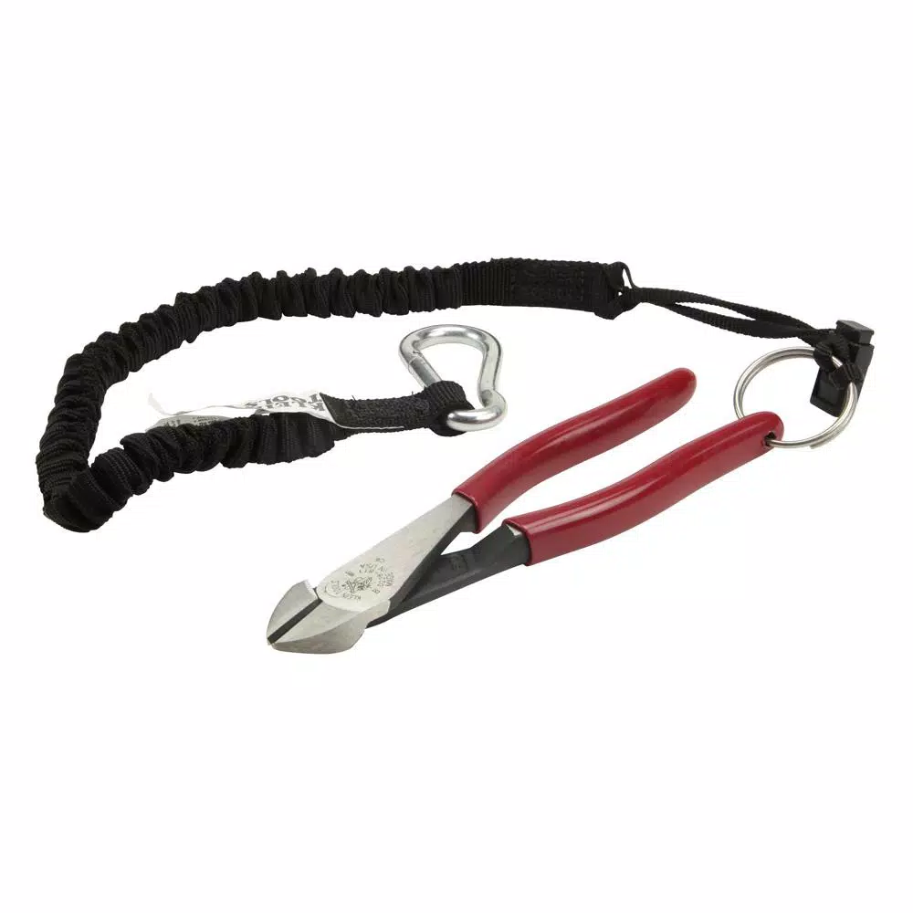 Klein Tools High Leverage Diagonal Cutters with Tether Ring