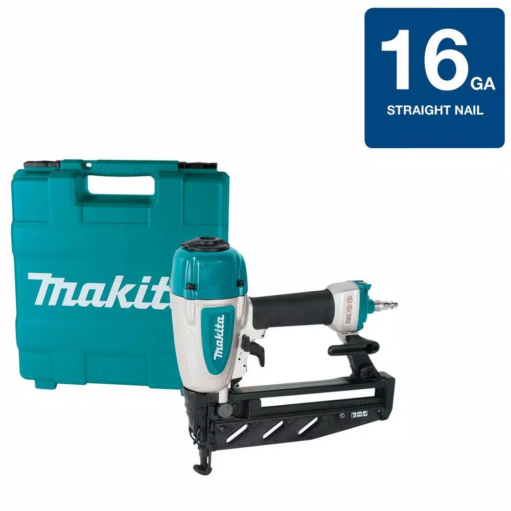 Makita 16-Gauge Straight Finish Air Nailer, 1 in. to 2-1/2 in.