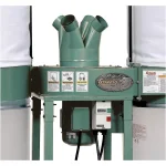 Grizzly Industrial 5 HP Industrial Dust Collector with 15 in. Impeller and 4 Connection Ports thumbnail 3