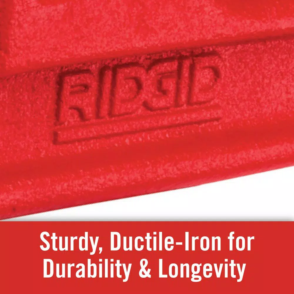 RIDGID 18 in. Heavy-Duty Straight Pipe Wrench