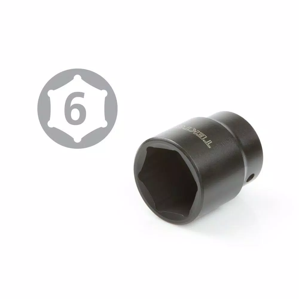 TEKTON 21-Piece 3/4 in. Drive Impact Socket Set, 3/4-2 in. Sizes, with Ratchet and Breaker Bar