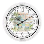 La Crosse Technology Margaritaville 15.75 in. Indoor/Outdoor Quartz Wall Clock - Changes in Latitudes thumbnail 1