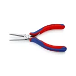 KNIPEX 5-3/4 in. Electronics Pliers with Flat Tips and Comfort Grip thumbnail 2