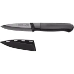 KitchenAid 4-Piece Ceramic Cutlery Set, Stone Grey Blades with Black Handles thumbnail 4