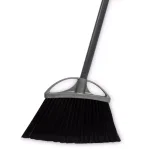HDX 12 in. Large Angle Broom with Removable Handle and Steel Handle thumbnail 3