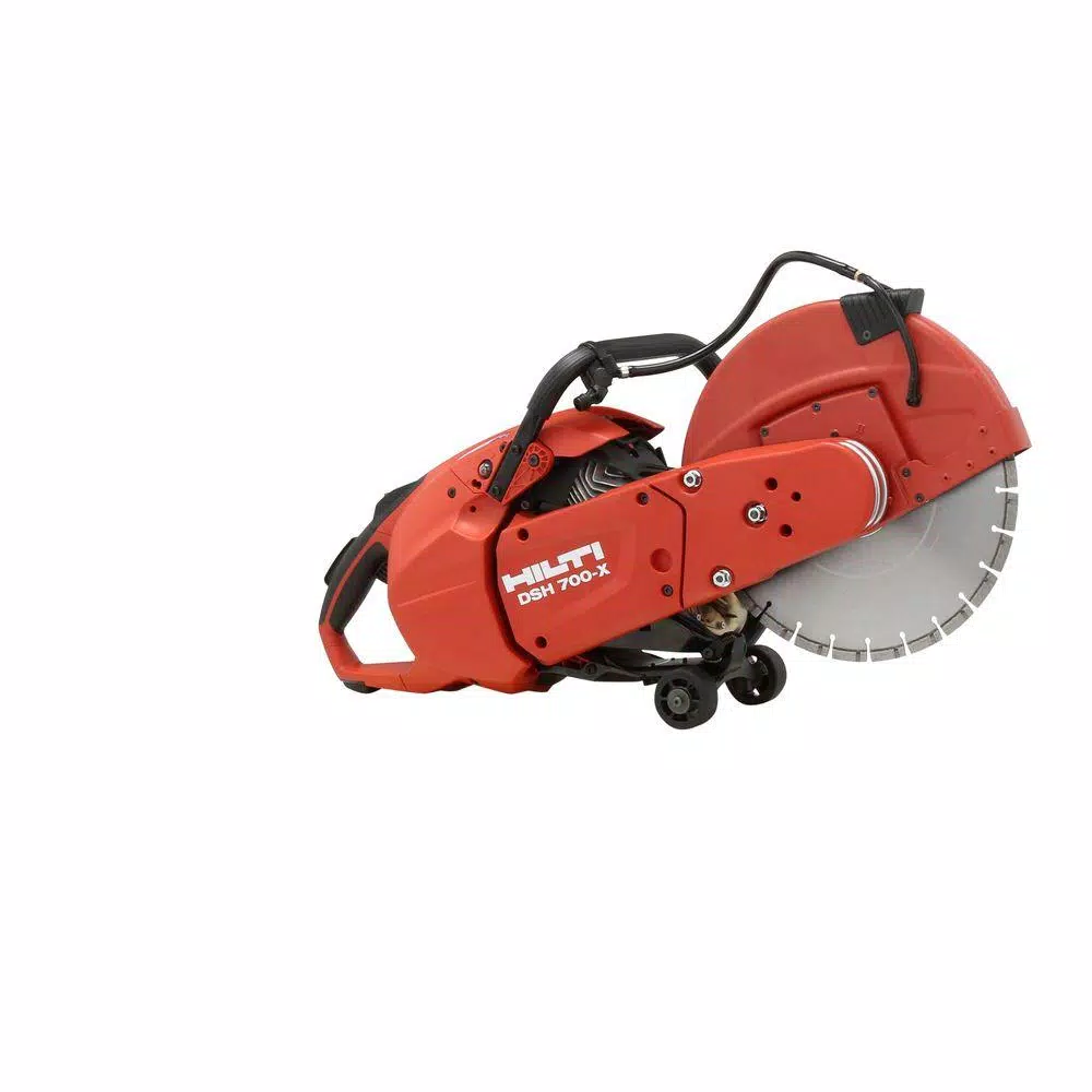 Hilti DSH 700-X 14 in. Handheld Gas Saw Kit with Diamond Blades and Maintenance Kit