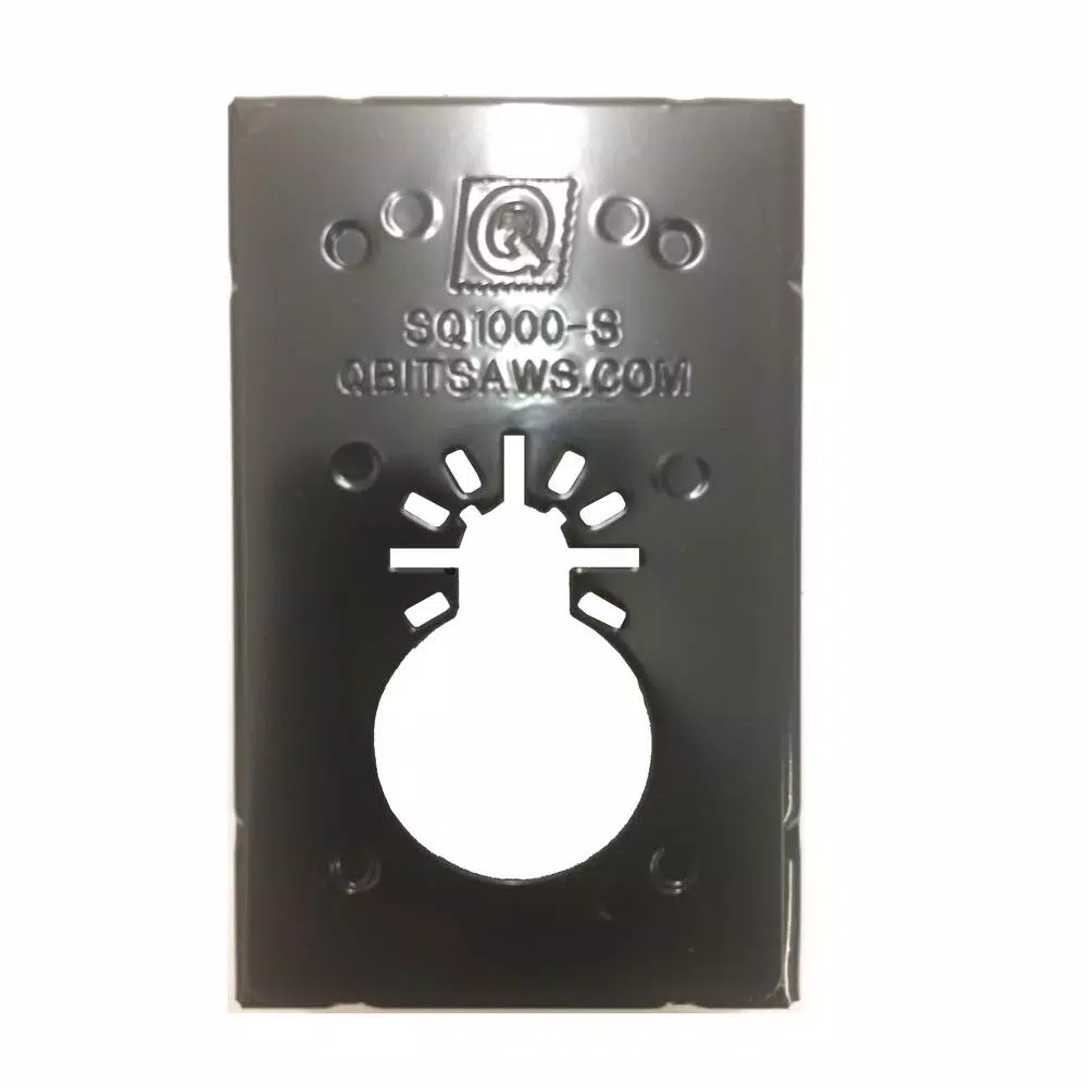 Q Bit QBit SQ1000-S Oscillating Multi-Tool Outlet Box Saw Blade for 1-Gang Plastic Boxes