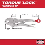 Milwaukee TORQUE LOCK 10-Piece Locking Pliers Set thumbnail 4