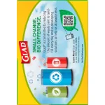 Glad 13 Gallon Tall Kitchen Clear Drawstring Recycling Bags, 45 Count thumbnail 5