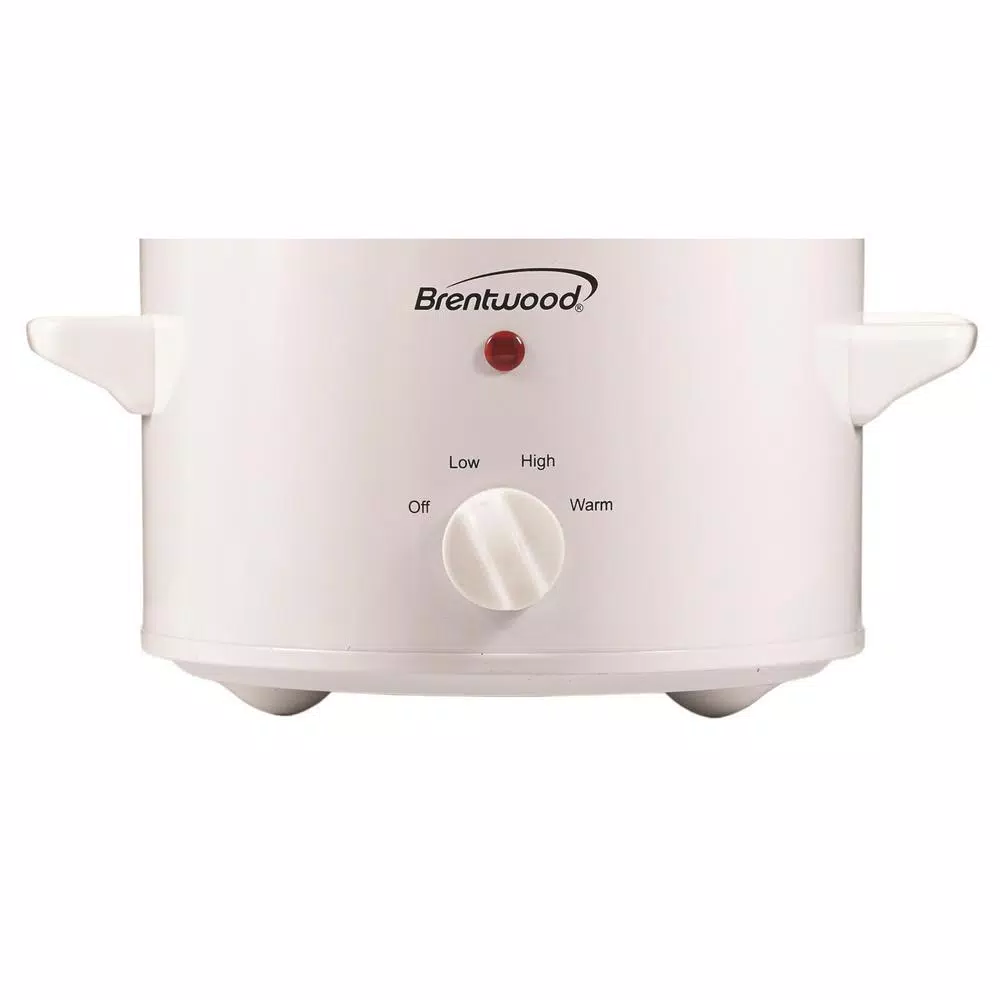 Brentwood Appliances SC-115W 1.5 Qt. Slow Cooker, White