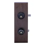 Copper Creek Tuscan Bronze Contemporary Entry Door Knob and Single Cylinder Deadbolt Combo Pack thumbnail 2