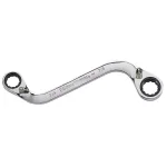 GearWrench 3/4 in. x 7/8 in. Reversible S-Shaped Double Box Ratcheting Wrench thumbnail 1